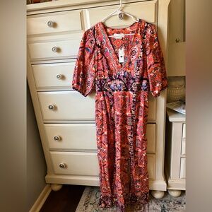 NWT Anthropologie boho dress